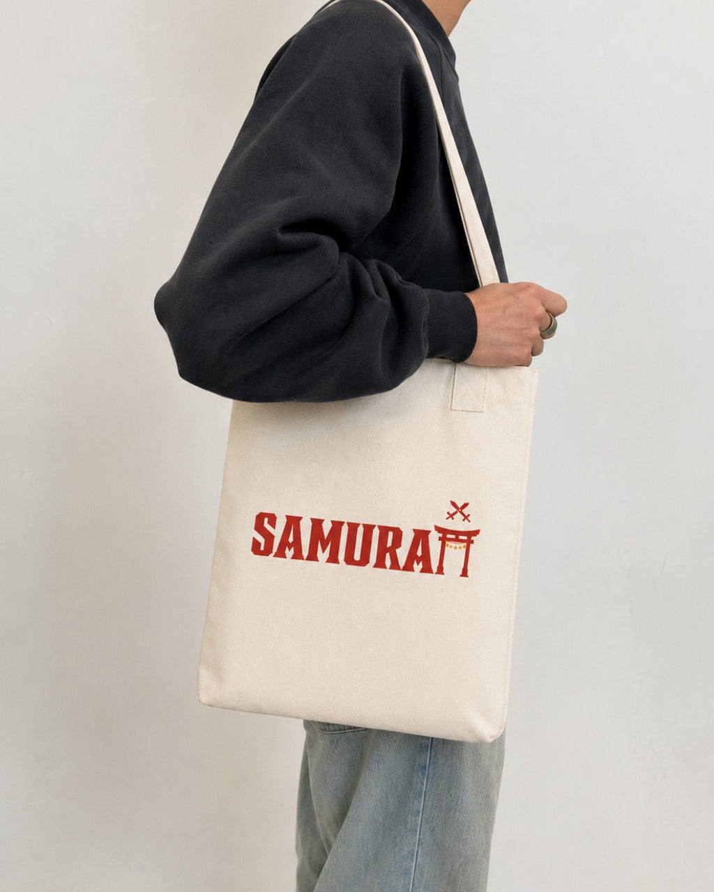 White Tote Bag