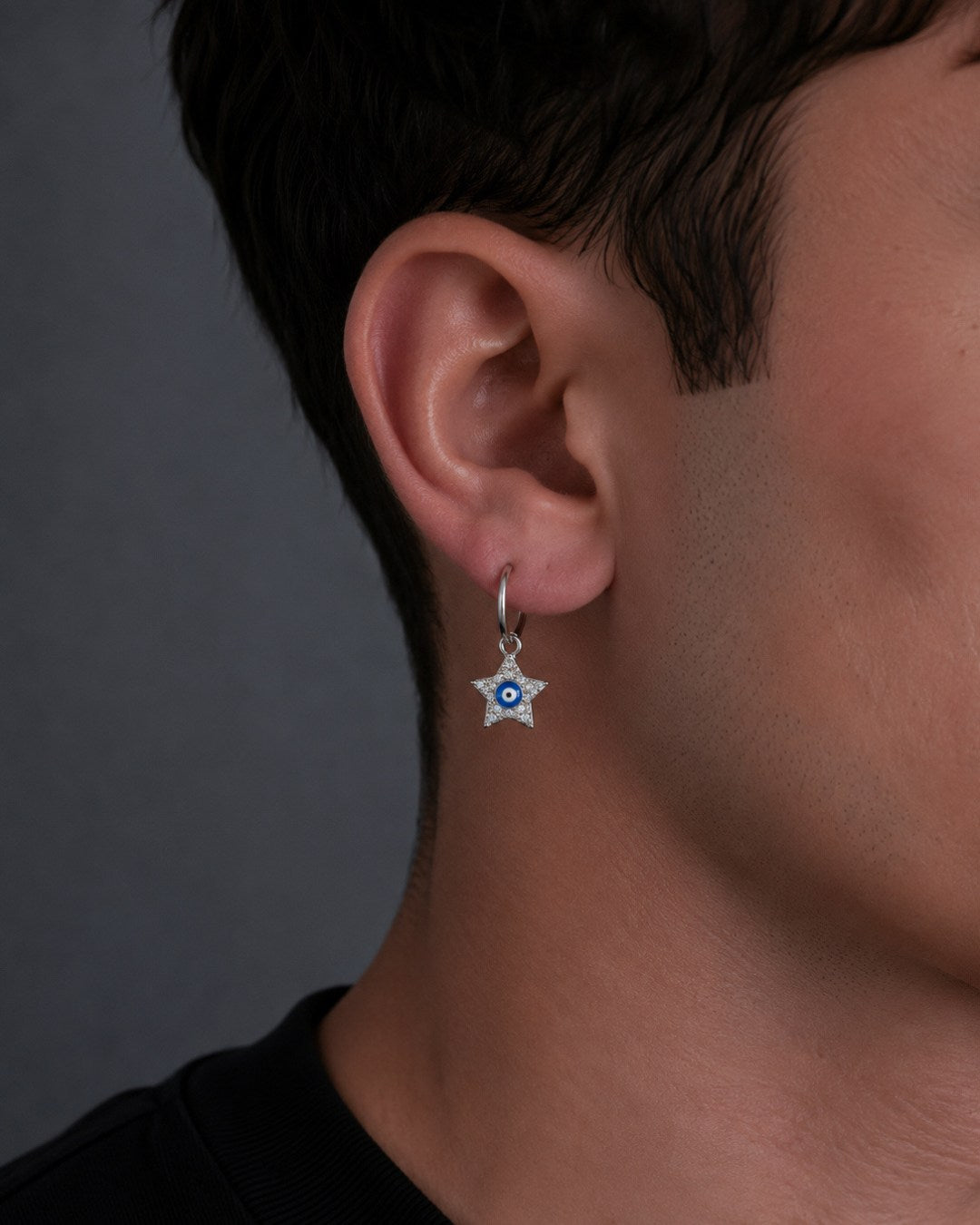 Shuriken Eye Earring